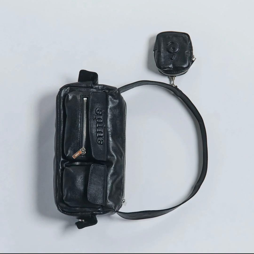épine pouch Pocket bag black