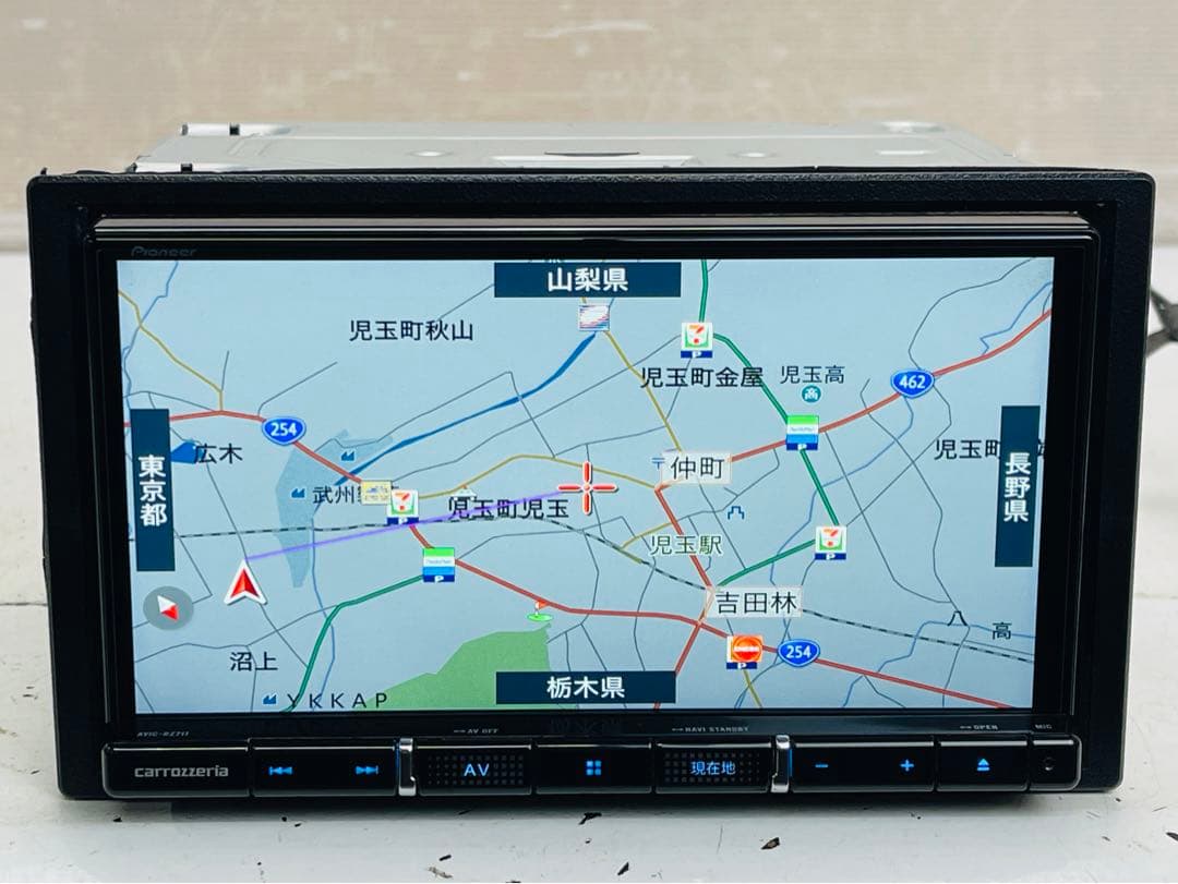 最新2025年地図搭載 AVIC-RZ711 カロッツェリア