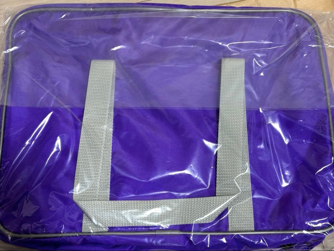 旧ワッペ スクバ 紫 新品未使用 ワールドペガサス 旧型 スクールバッグ