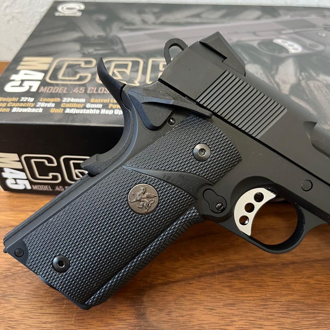 美品 カーボネイト Carbon8 M45 CQP CO2 ガスガン