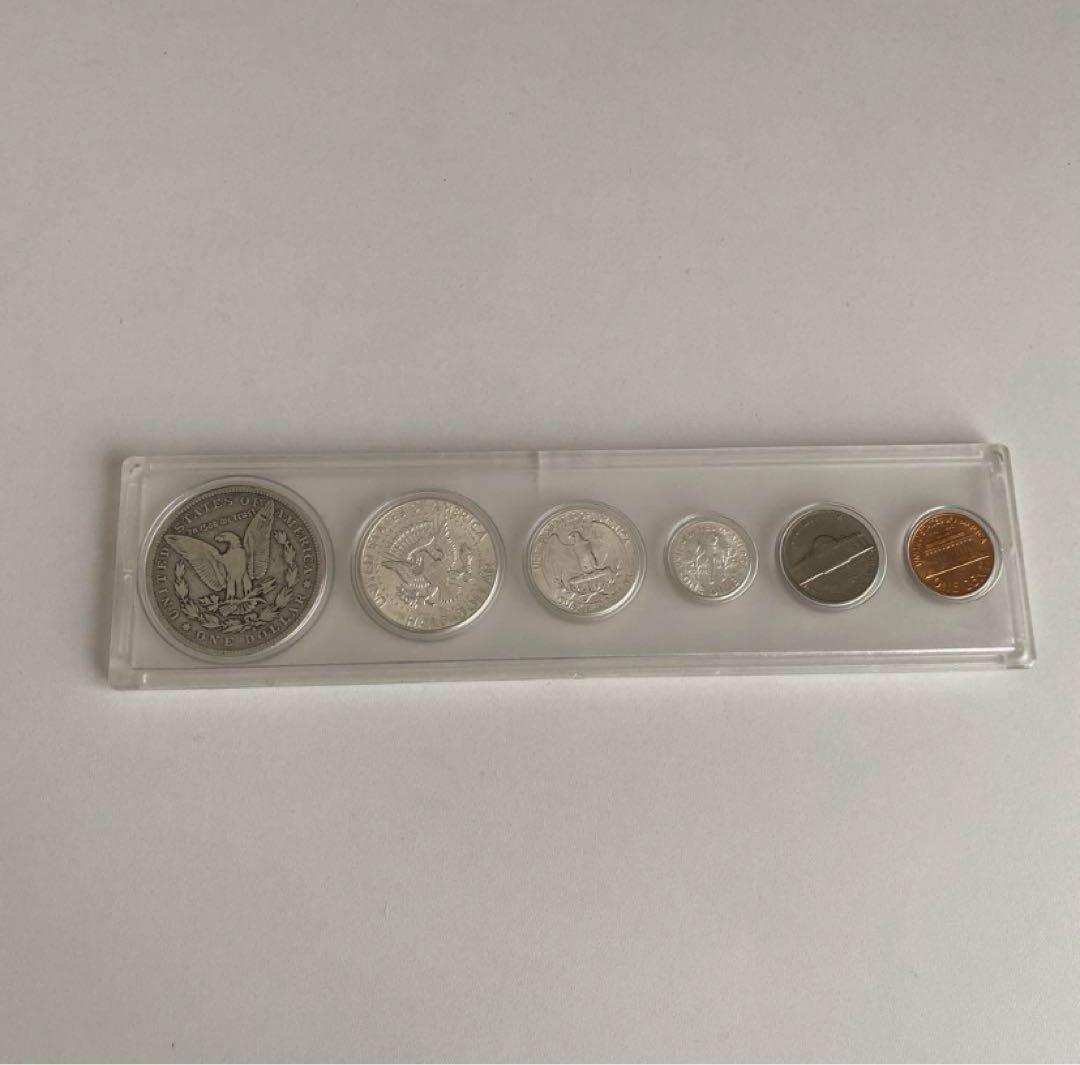 アメリカ モルガンダラー 銀貨 リバティー 6枚セット