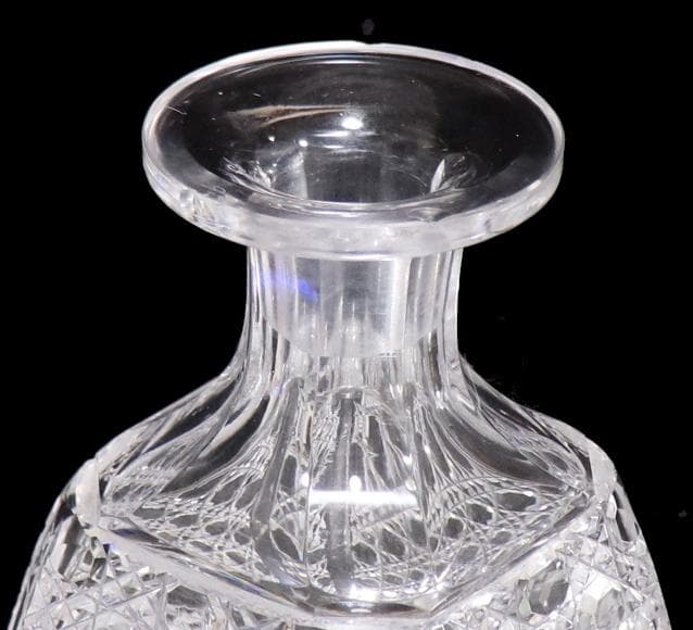 オールド・バカラ ディアマン・ピエーリー レア型 大型デカンタ 1.3kg 宝石