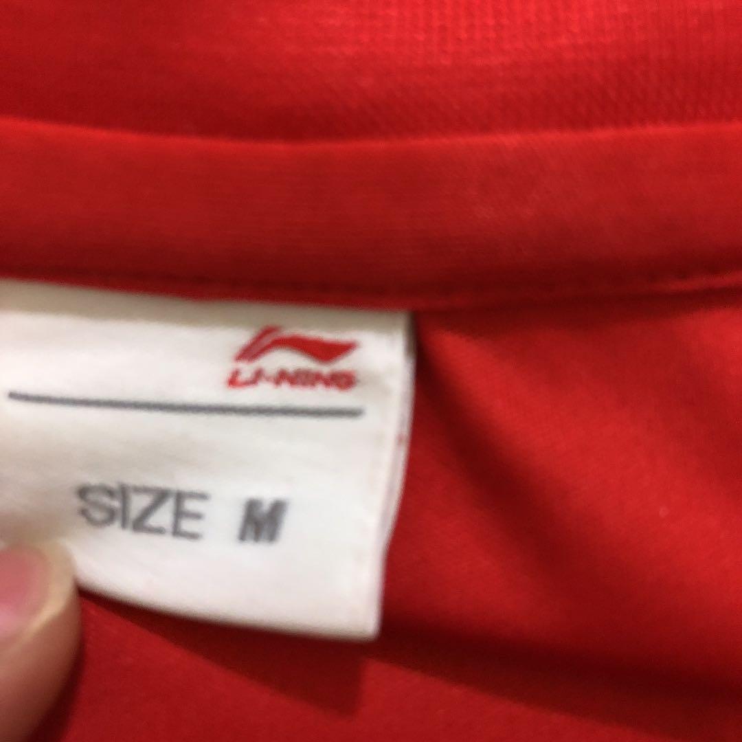 リーニン　Tシャツ　卓球　テニス　バトミントン