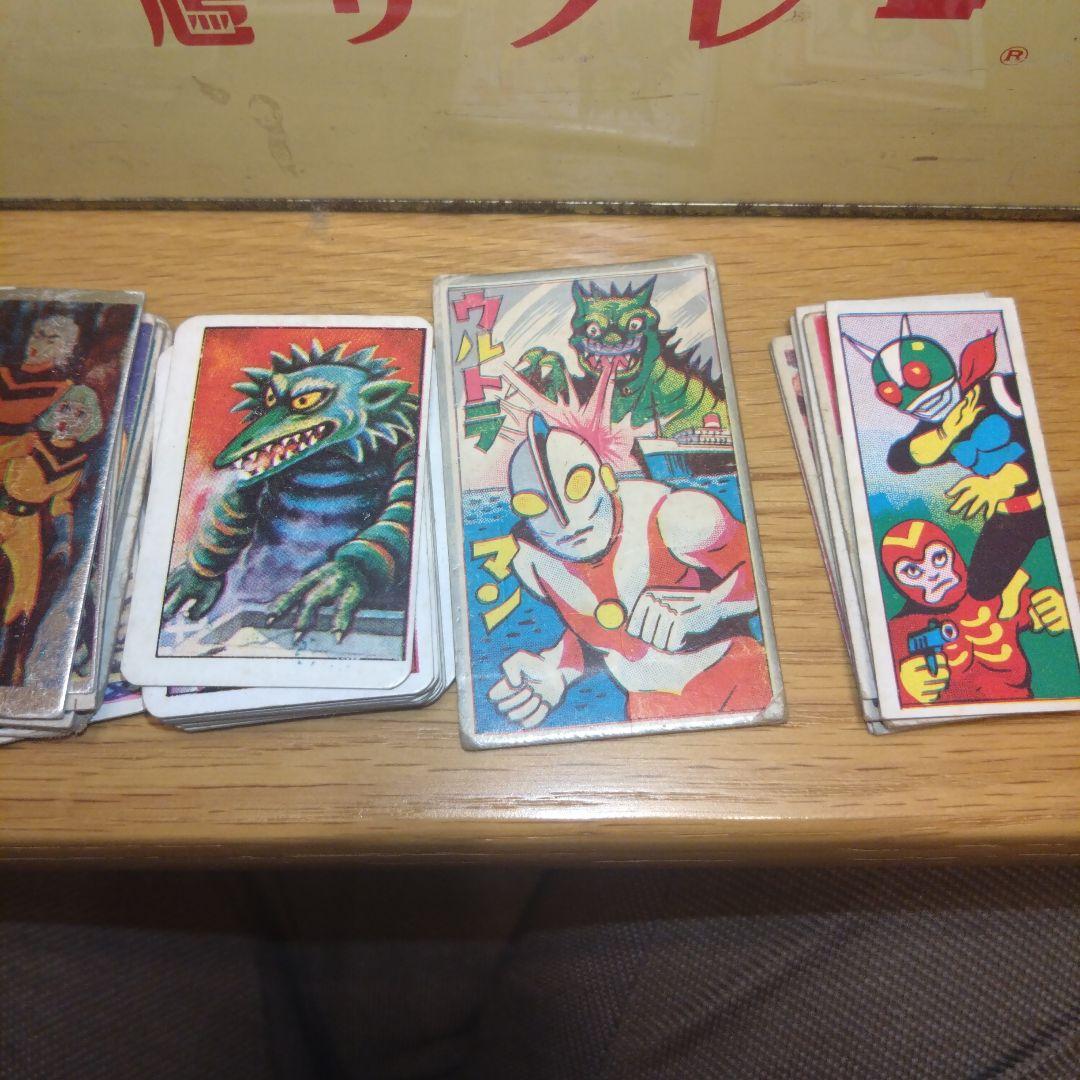 仮面ライダー ウルトラマンなど特撮など載せれないほど大量メンコ