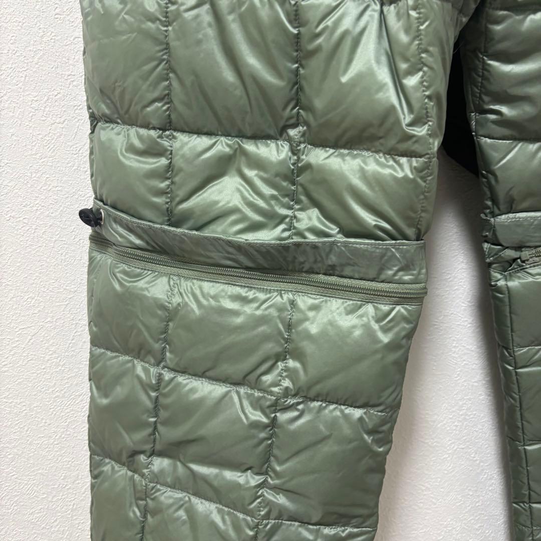 【新品】TAION タイオンエクストラ ダウンパンツ オリーブ　2way M