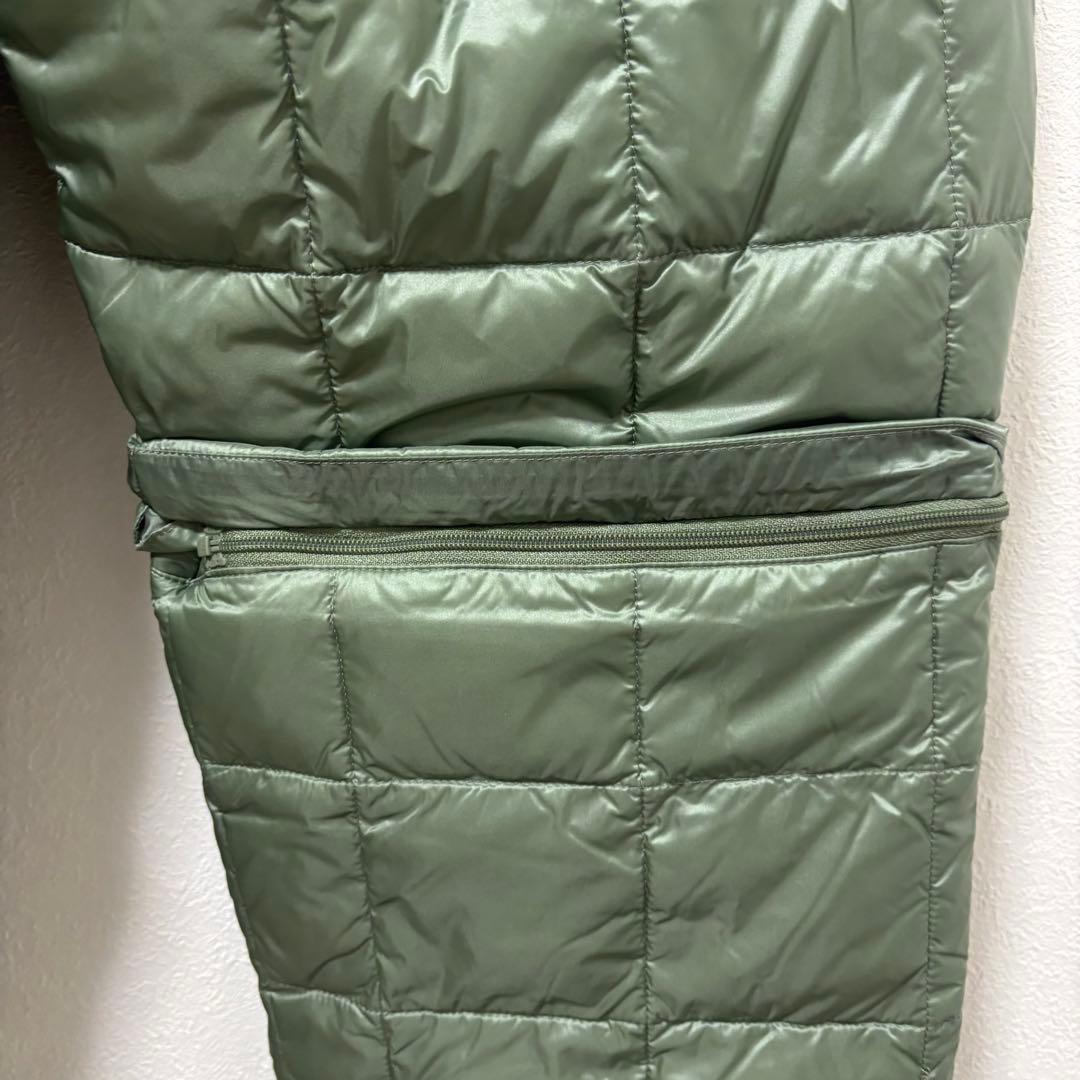 【新品】TAION タイオンエクストラ ダウンパンツ オリーブ　2way M