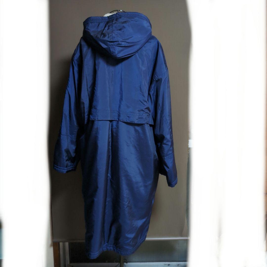 Mizuno ネイビー ベンチコート フリース裏地