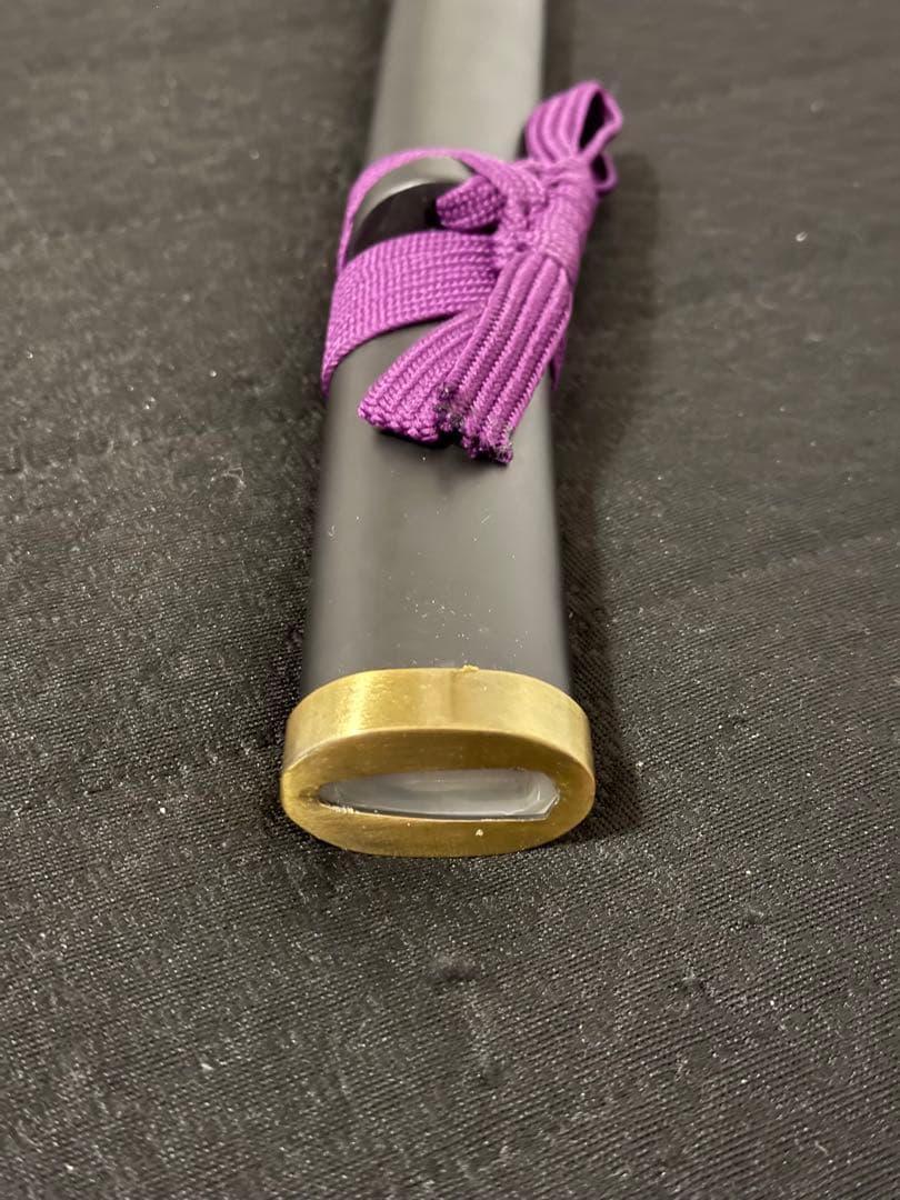 刀 かたな 剣 軽い 樋入り 印鎺 黒鞘 長尺 模造刀