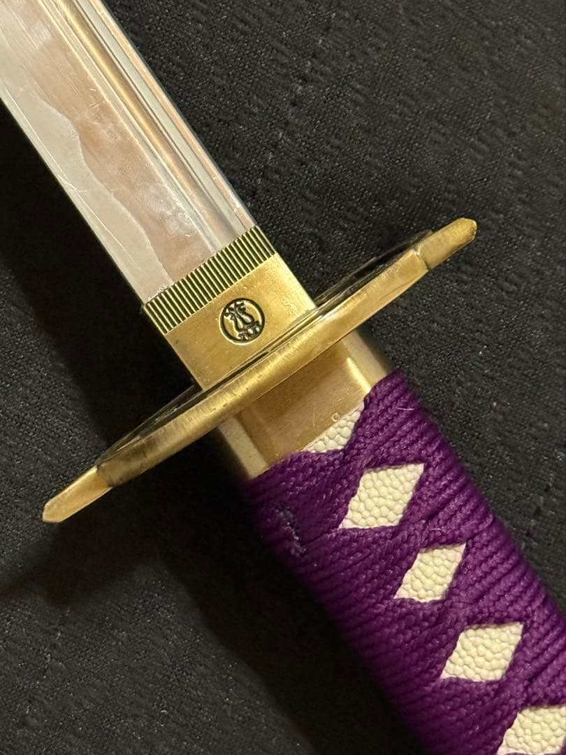 刀 かたな 剣 軽い 樋入り 印鎺 黒鞘 長尺 模造刀