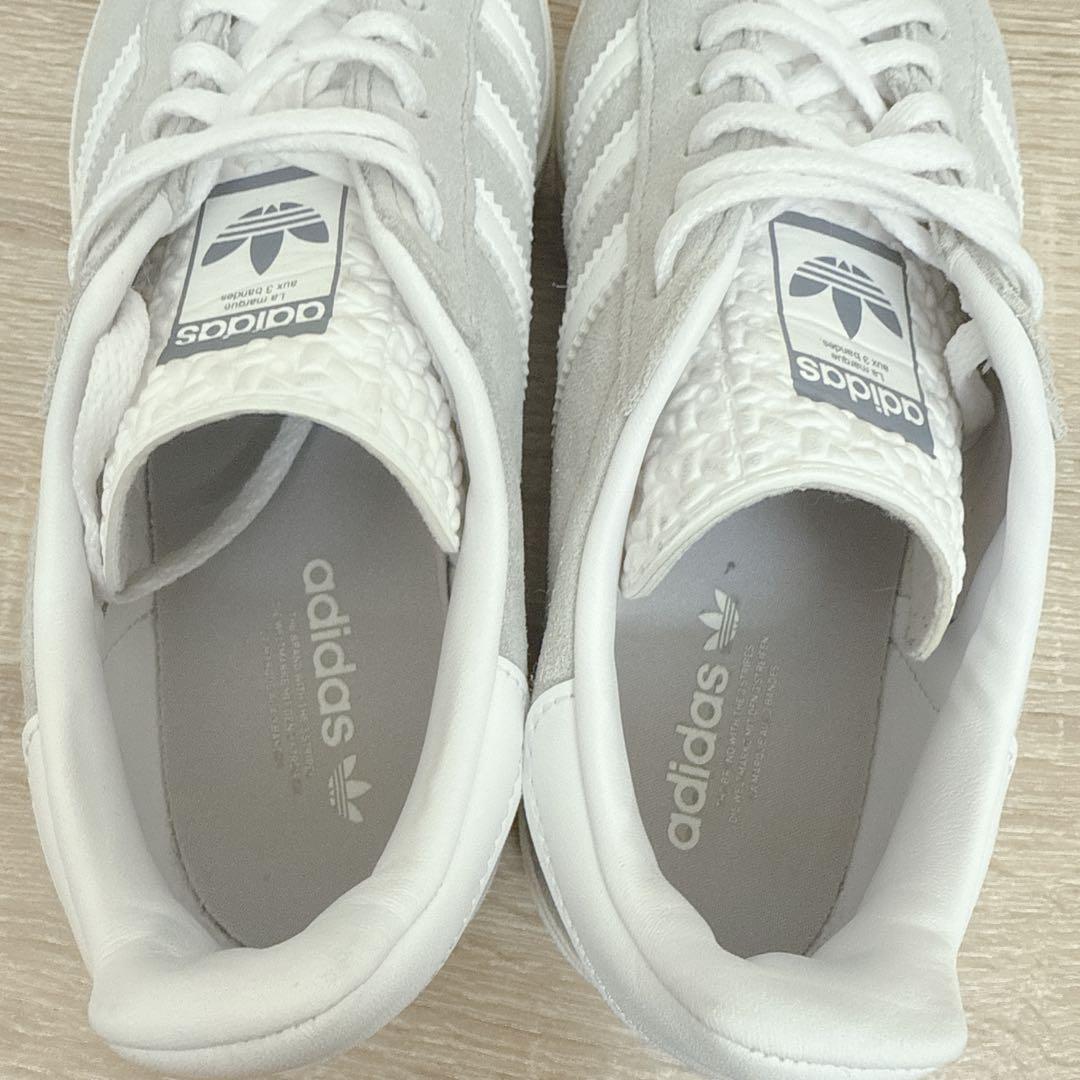 adidas Gazelle Bold ガゼルボールド 厚底 グレー 24cm