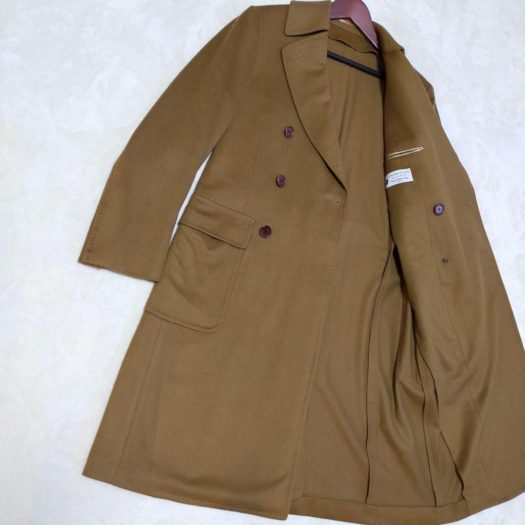 伊製COLOMBO生地　トゥモローランドピルグリム　46　ダブルチェスターコート