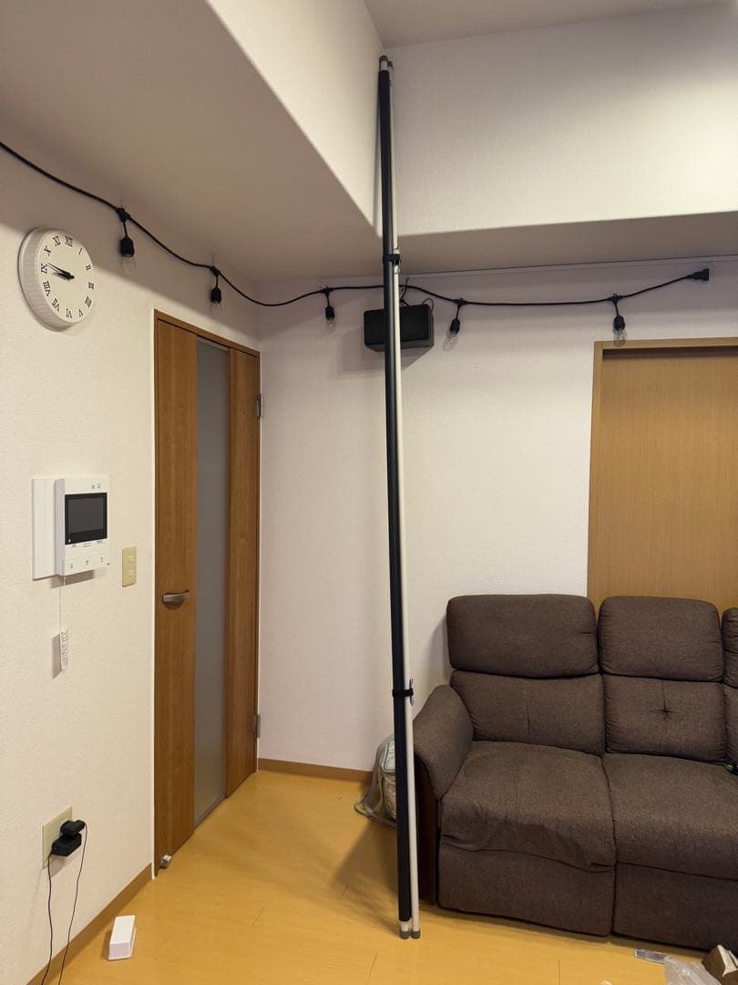 【ぎ】120インチプロジェクタースクリーン 吊り下げ式日本製