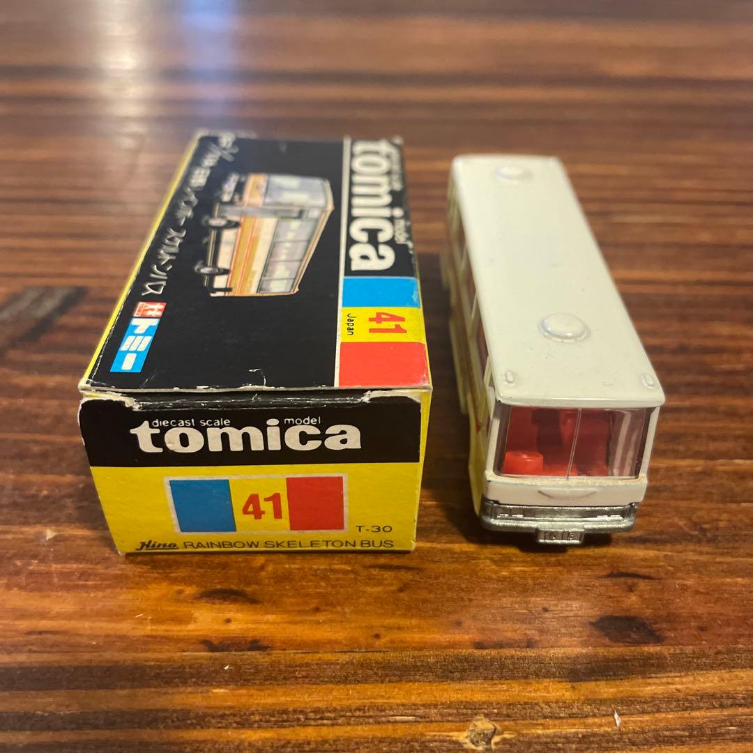 トミカ 日野レインボースケルトンバス 黒箱41 - メルカリ