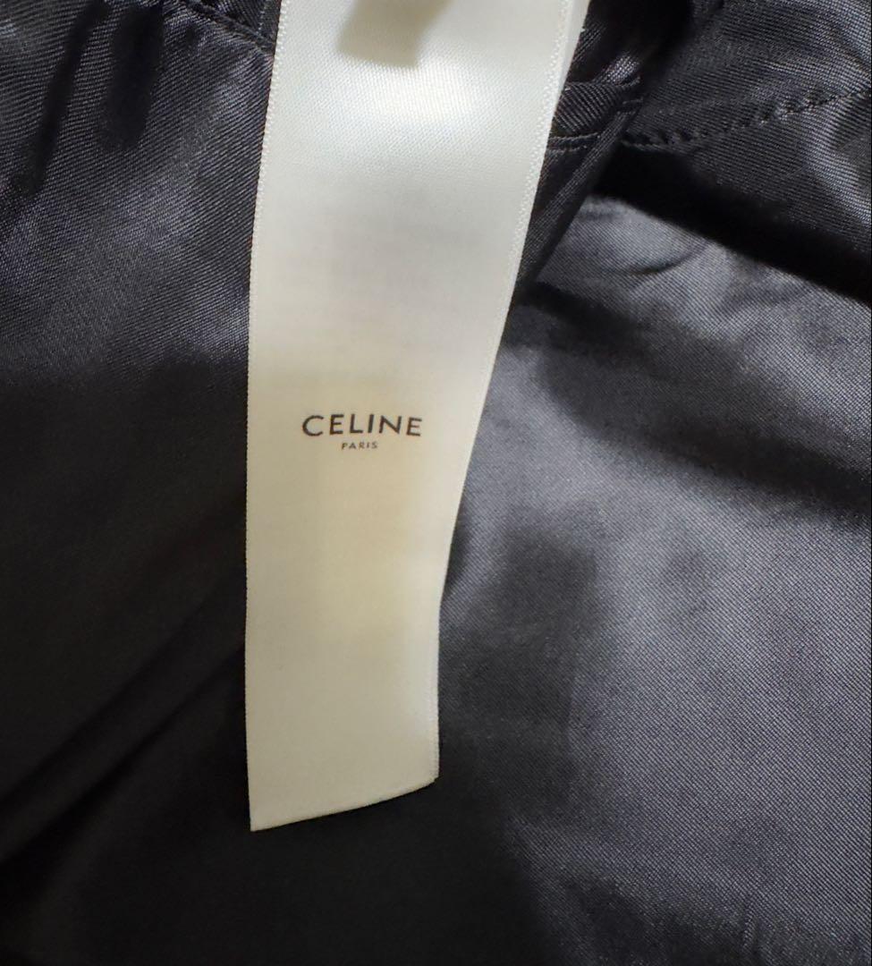 CELINEセリーヌ テディジャケット 48 ブルゾン スタジャン