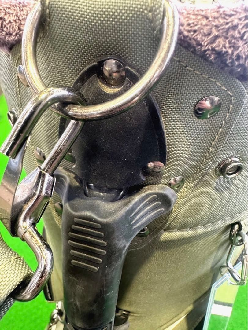 【超希少】ラッセルノ キャディバッグ 覆面デザイン 6個口 ネームプレート未使用