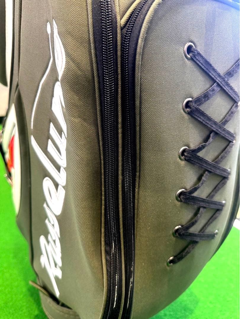 【超希少】ラッセルノ キャディバッグ 覆面デザイン 6個口 ネームプレート未使用