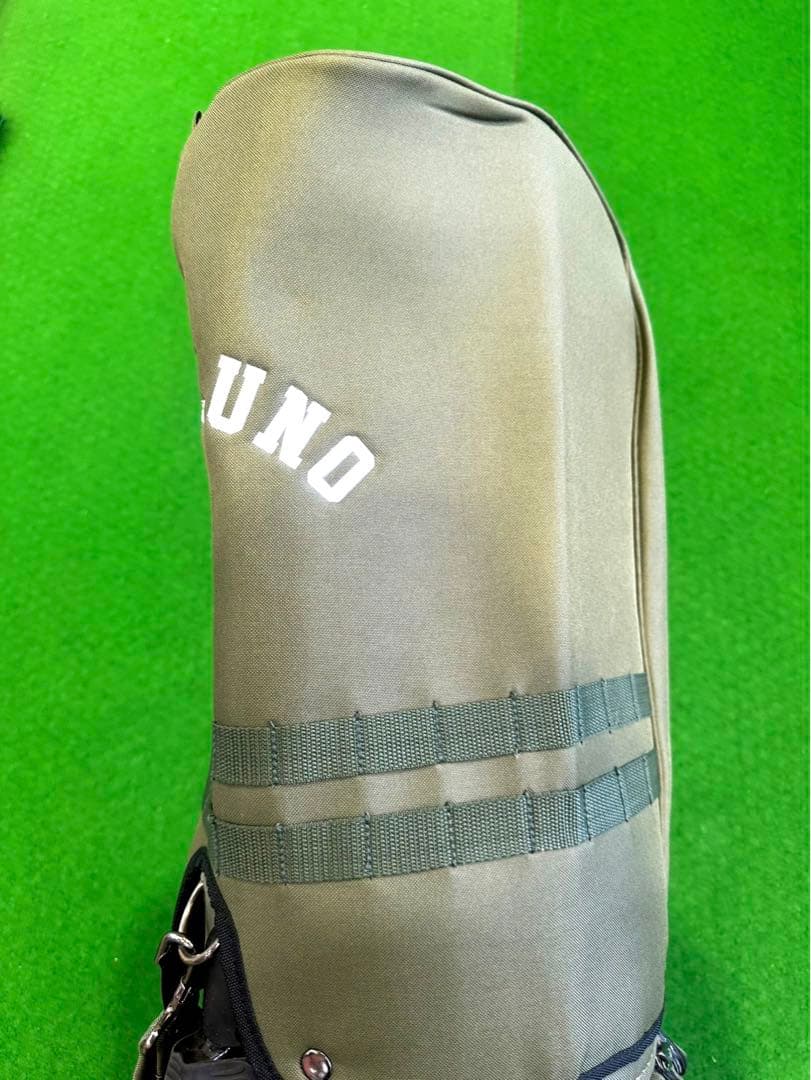 【超希少】ラッセルノ キャディバッグ 覆面デザイン 6個口 ネームプレート未使用