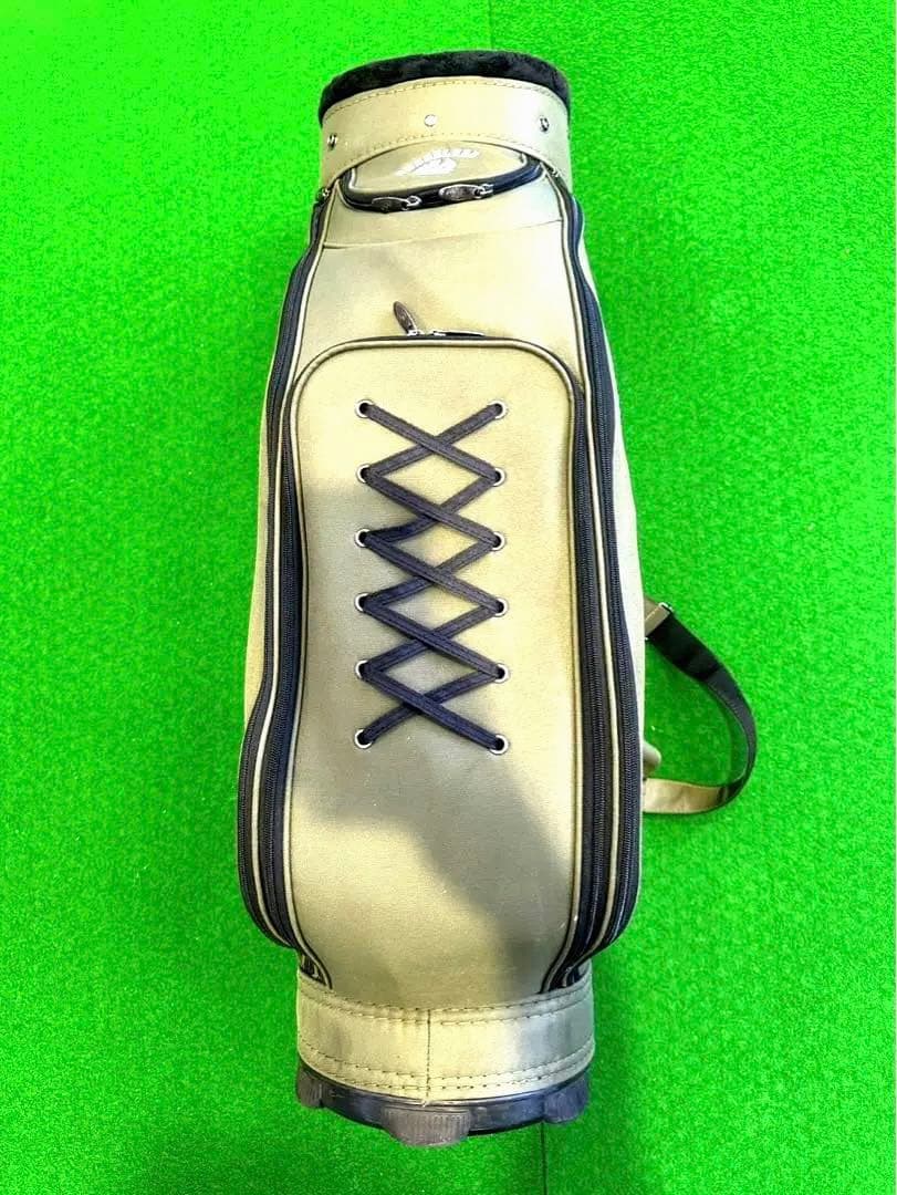 【超希少】ラッセルノ キャディバッグ 覆面デザイン 6個口 ネームプレート未使用