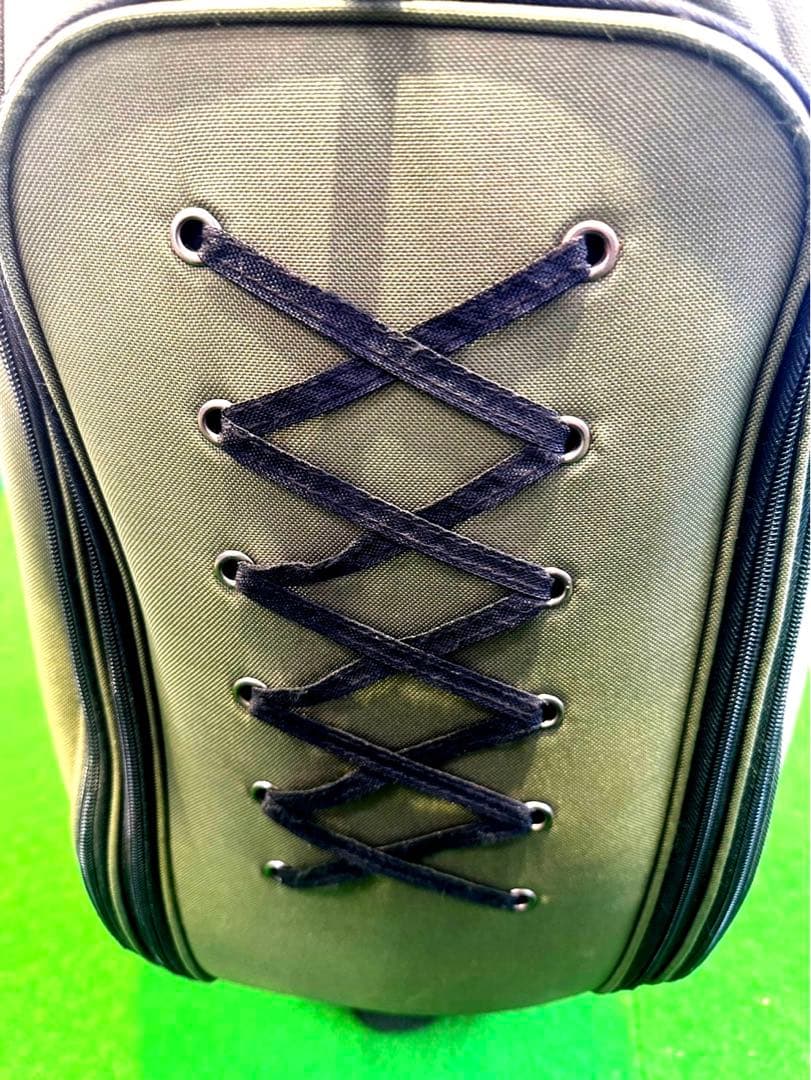 【超希少】ラッセルノ キャディバッグ 覆面デザイン 6個口 ネームプレート未使用