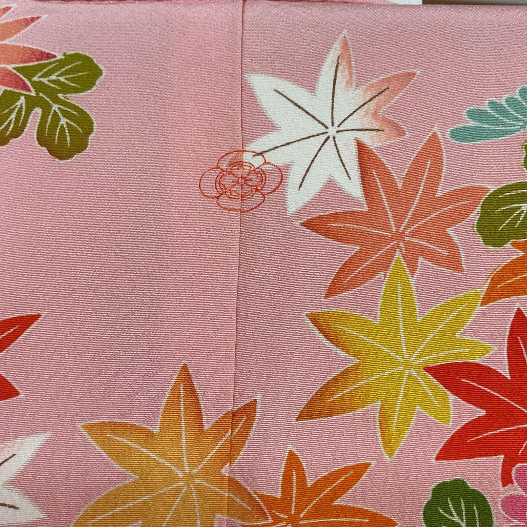 ぬぴぴNo.109 七五三　7歳　　正絹着物セット