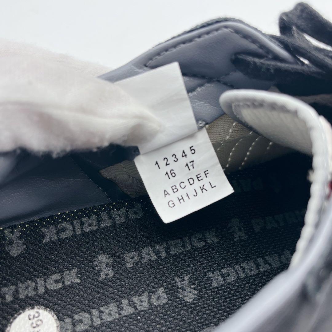 極美品✨PATRICK パトリック スタジアム 黒 スニーカー 39 24.5