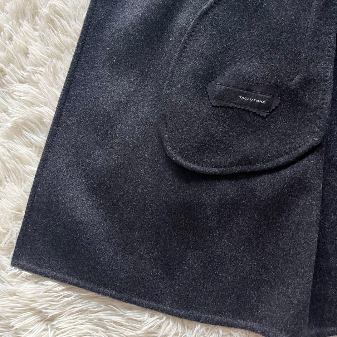 <極美品>TAGLIATORE 新ロゴ STEN ダブルチェスターコート 54