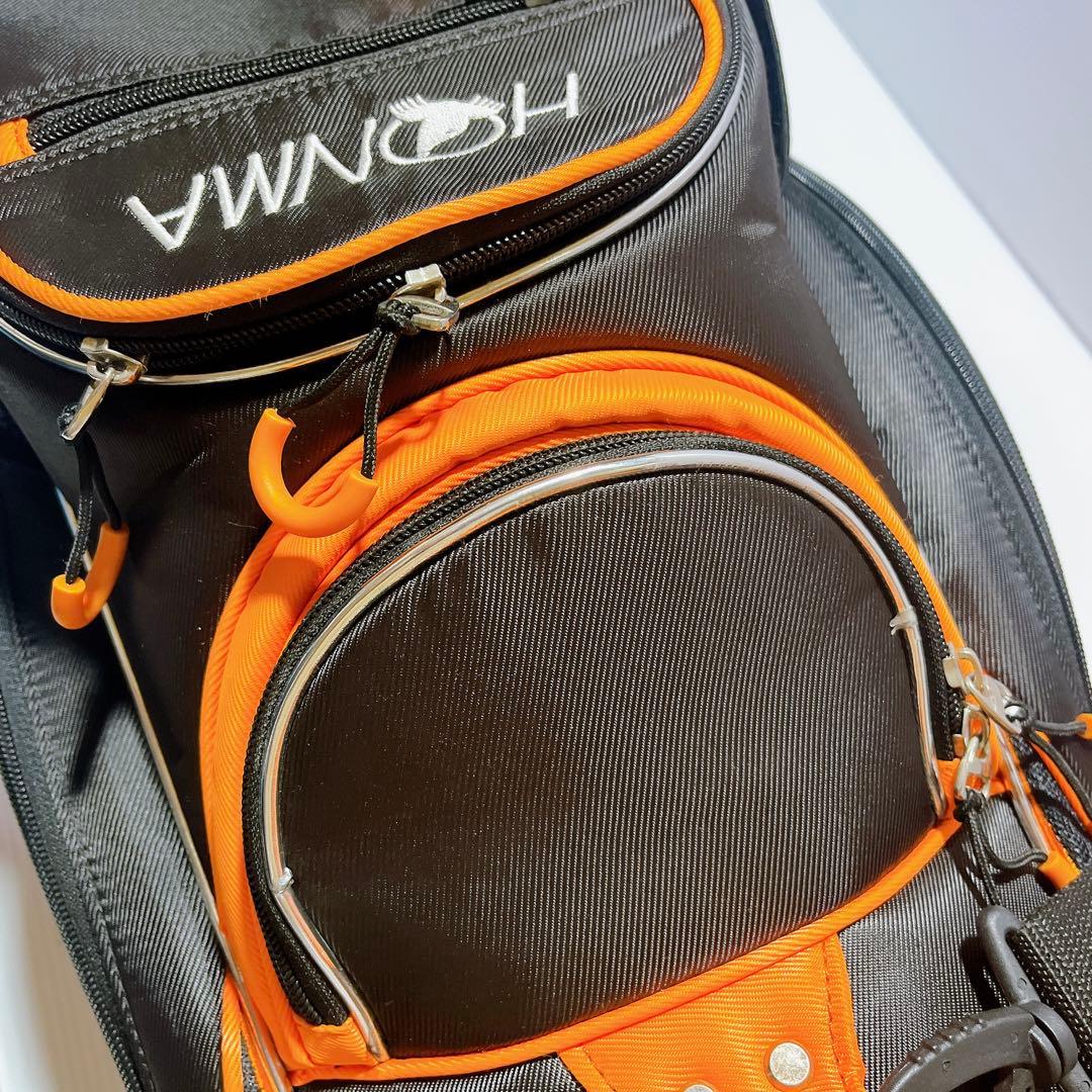 寶BT-1065 HONMA オレンジ ブラック キャディバッグ HONMA ホンマ