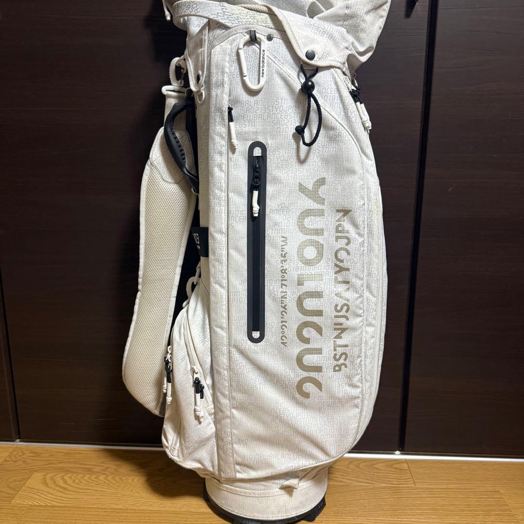 New Balance yuouyu ゴルフバッグ ホワイト