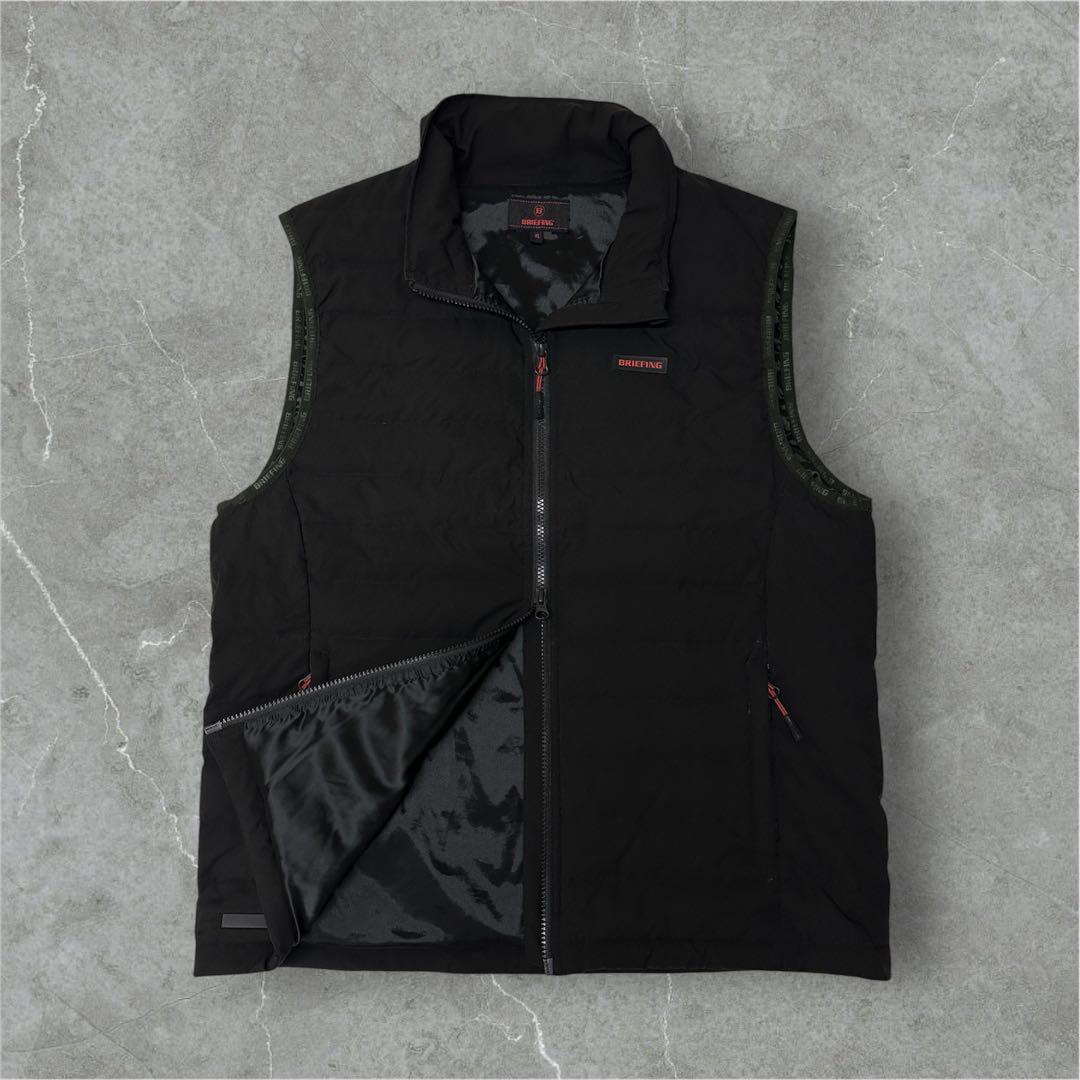 BRIEFING TAION　電熱ダウンベスト 黒 メンズ　XL ヒートベスト