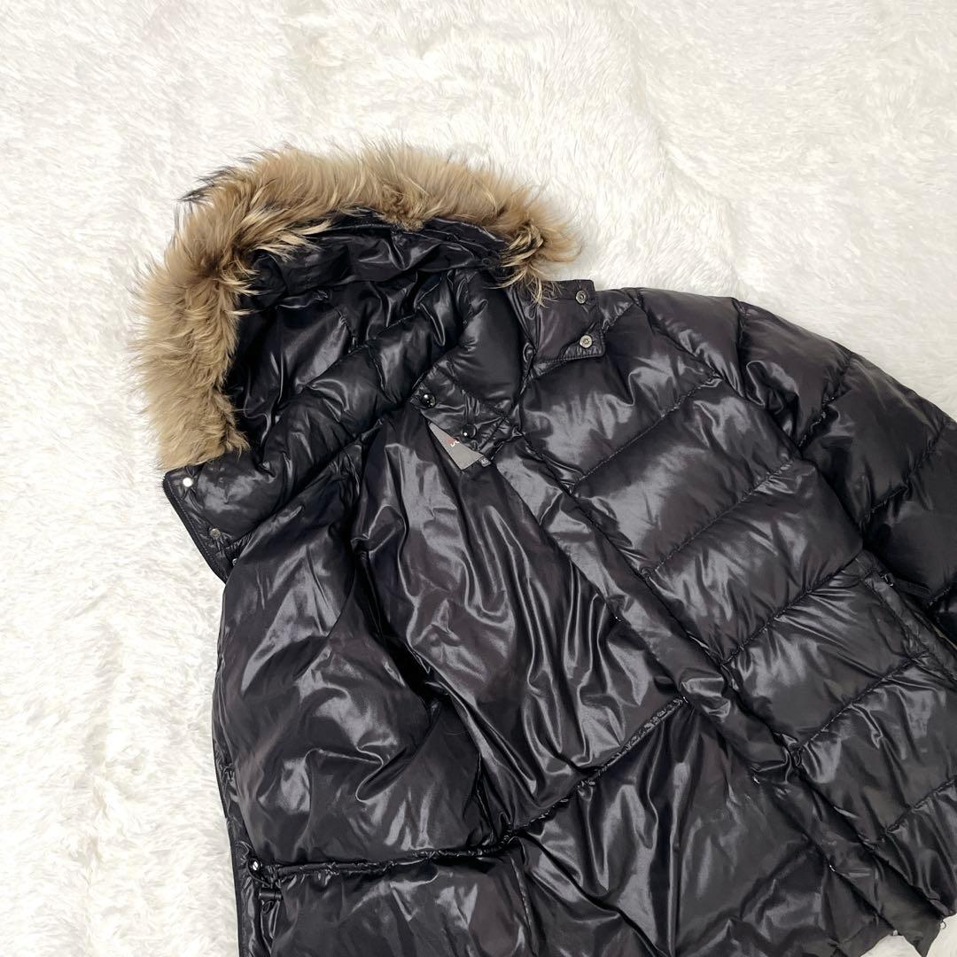 美品✨ デュベティカ ダウンジャケット 黒 46 duvetica 極暖　ファー