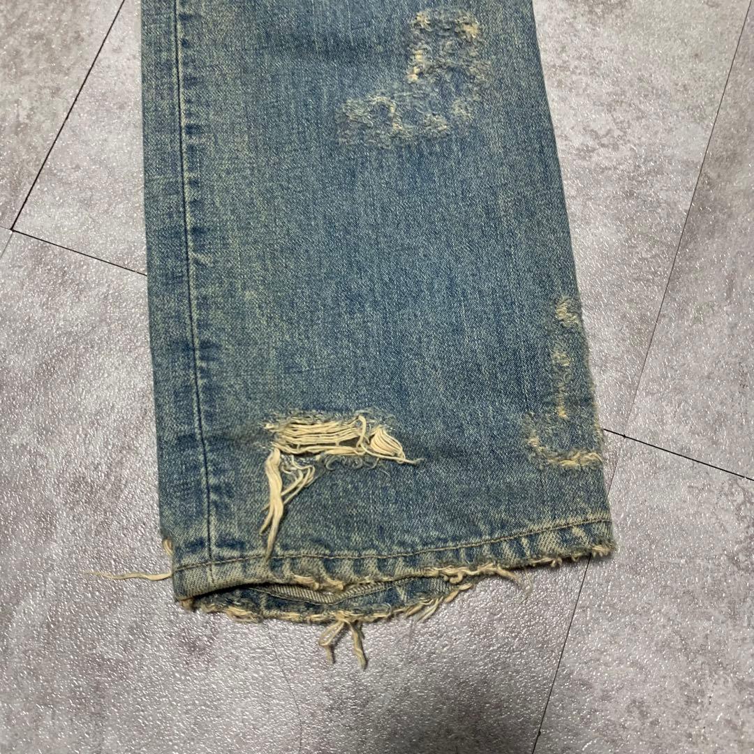 名作 BUMP藤原基央着用同型 オッサモンド デストロイデニム - メルカリ