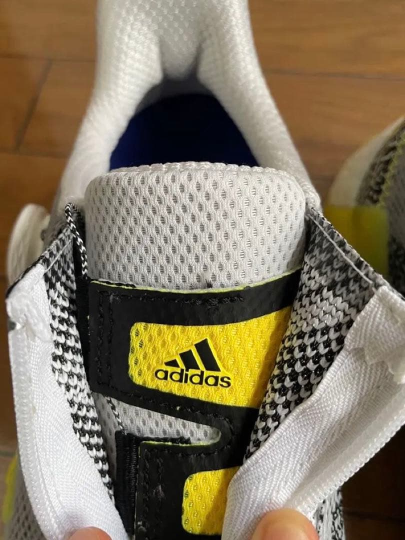 新品　adidas ゴルフシューズ 　 コードカオスBOA グレー×イエロー