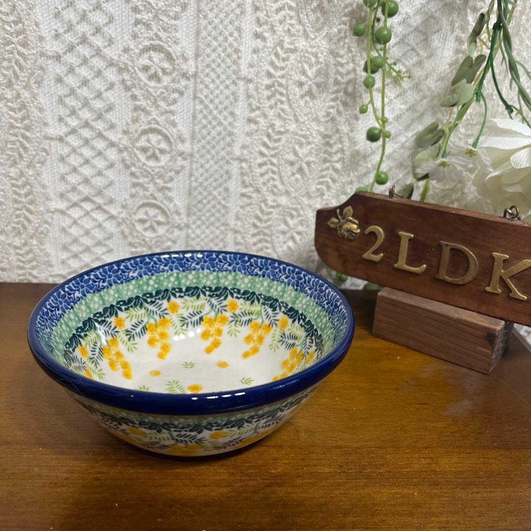 ツェラミカ☆ハンドメイド☆ボウル☆1点☆ミモザ - メルカリ