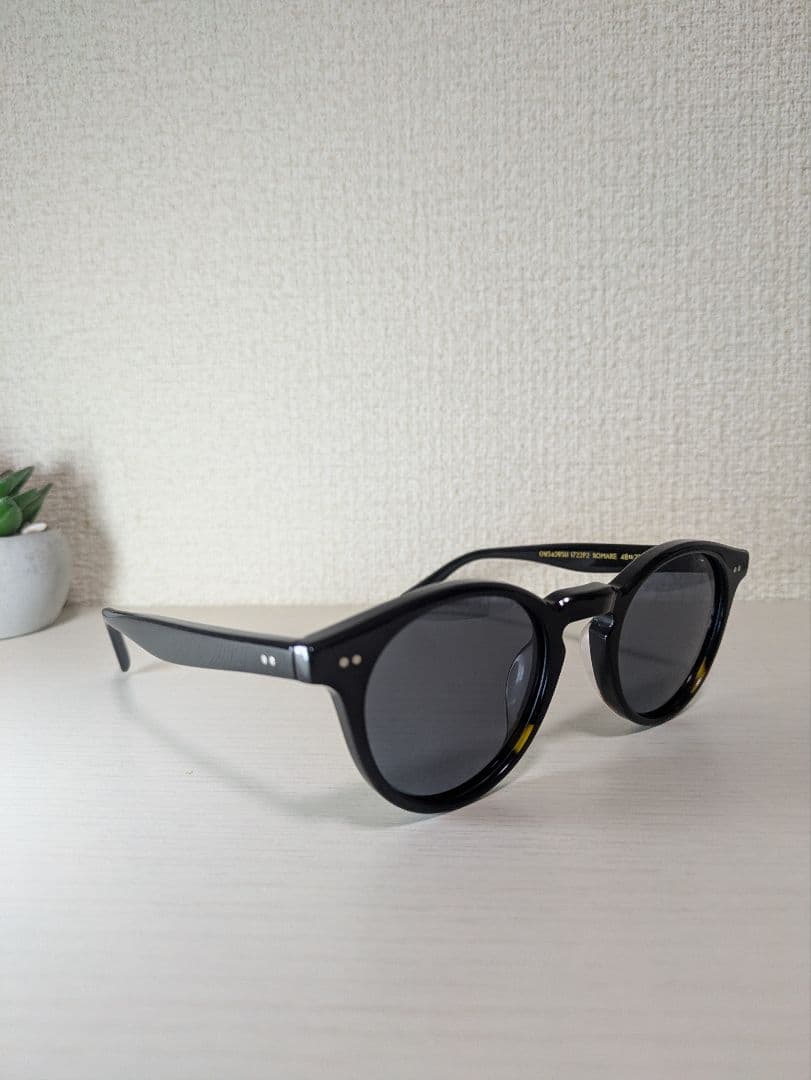 新品未使用品 オリバーピープルズ ROMARE サングラス 日本製 ブラック