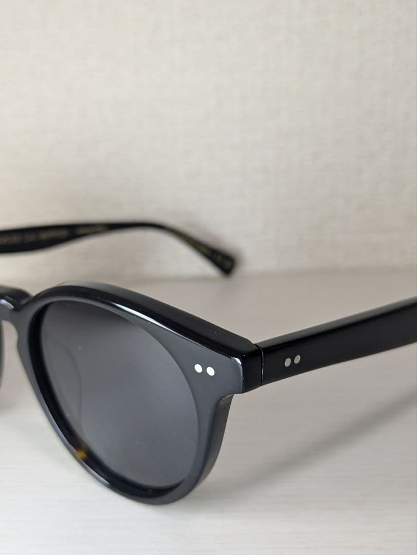 新品未使用品 オリバーピープルズ ROMARE サングラス 日本製 ブラック
