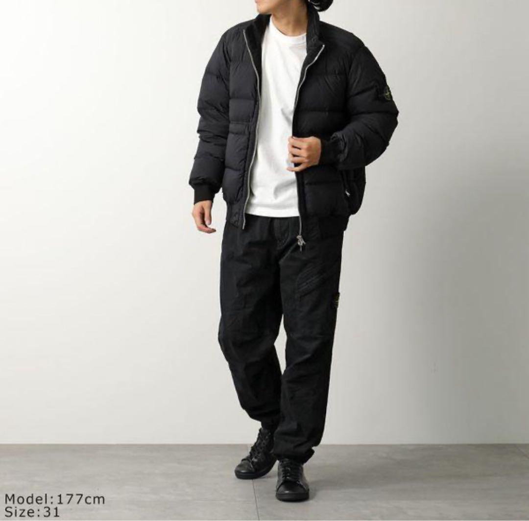 2025FW 2回使用　タグあり　30インチ　カーゴパンツ　3100036 黒