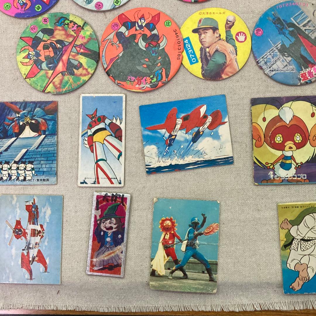 大量まとめ☆昭和レトロ】めんこ メンコ 面子 カード 羽子板