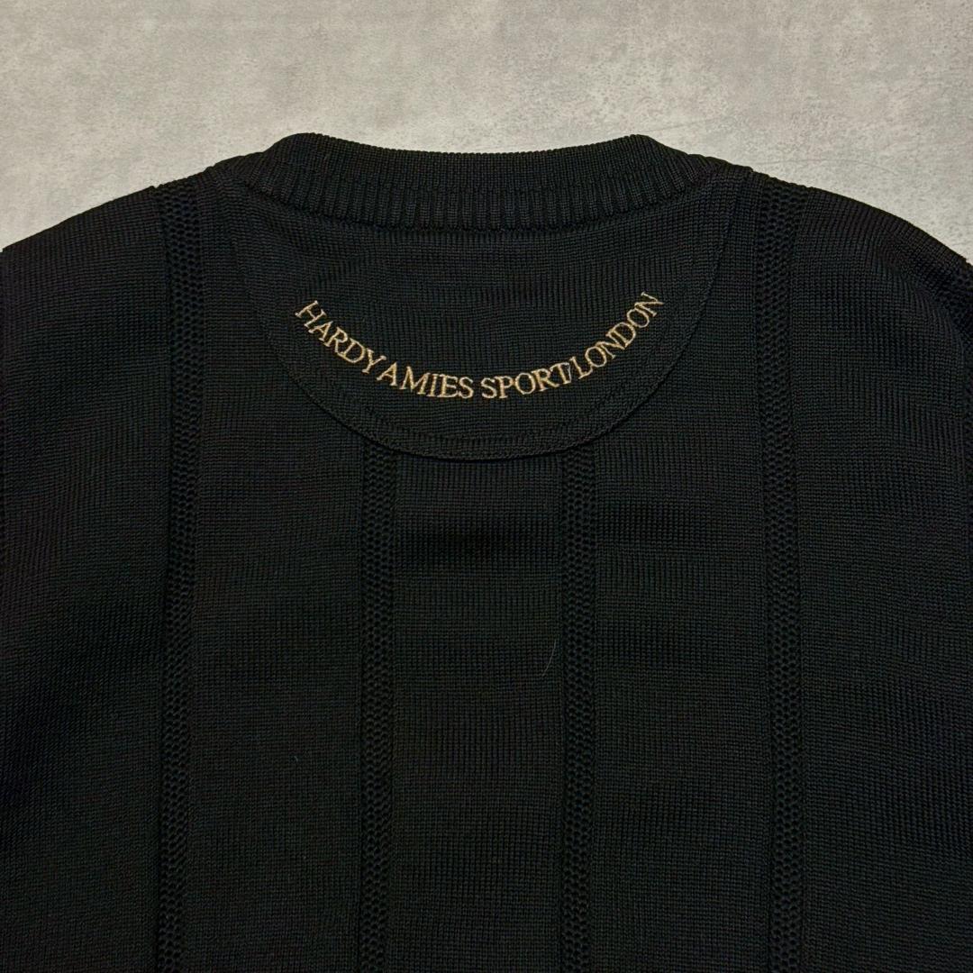 専用HARDY AMIES SPORT ユニコーン 金刺繍 ニット DM1439