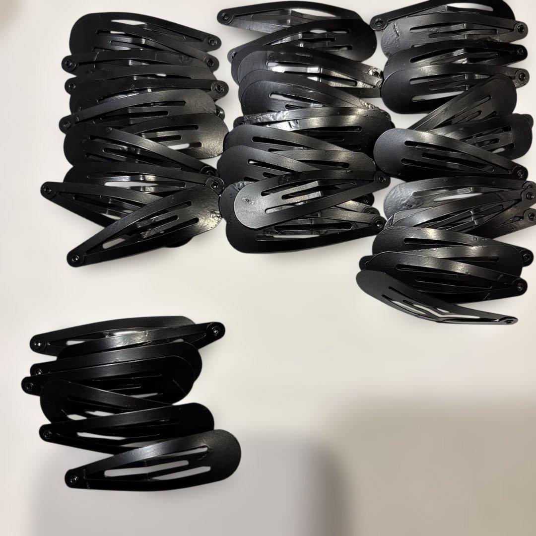 ブラックヘアピン スリットデザイン 5cm 37個 - メルカリ