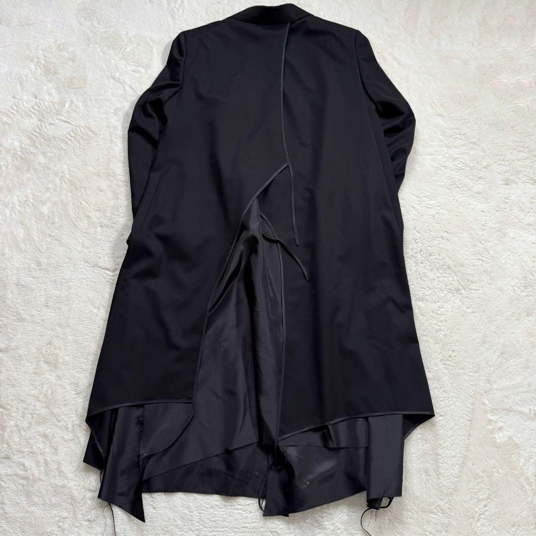 【タグ付】23AW sulvam ギャバジン パイピング ロングコート M