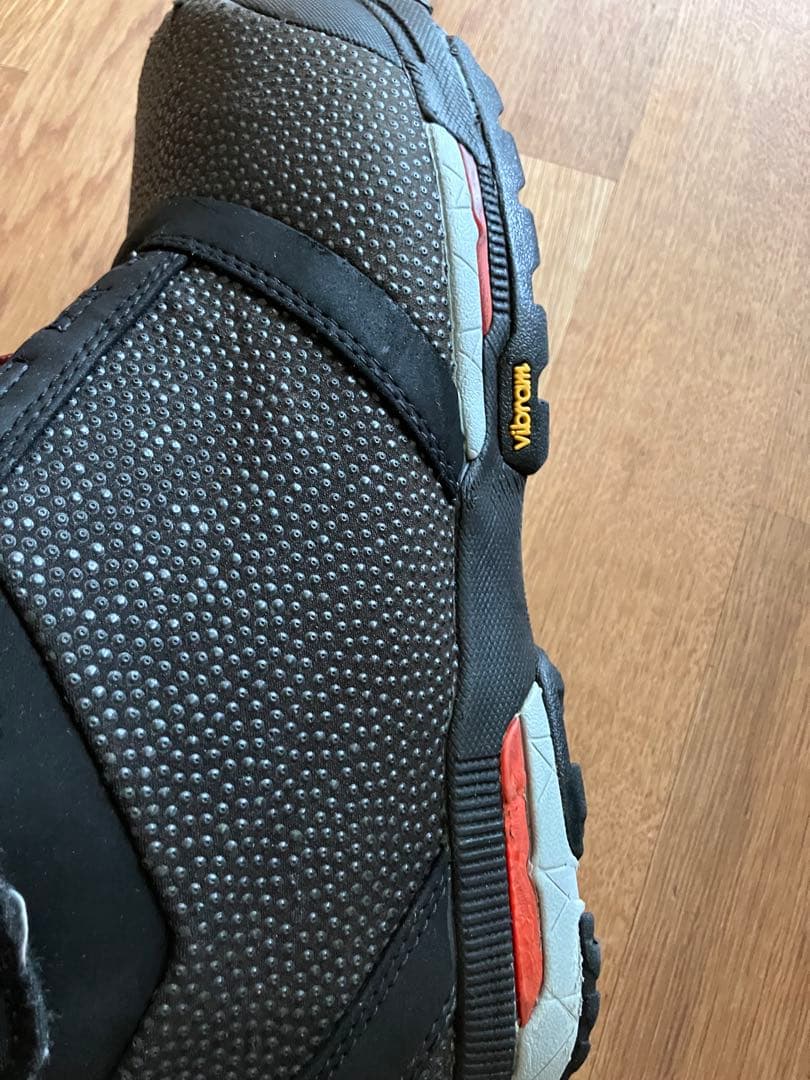 スノーボードブーツ(男性用) 黒/赤/緑　SLX