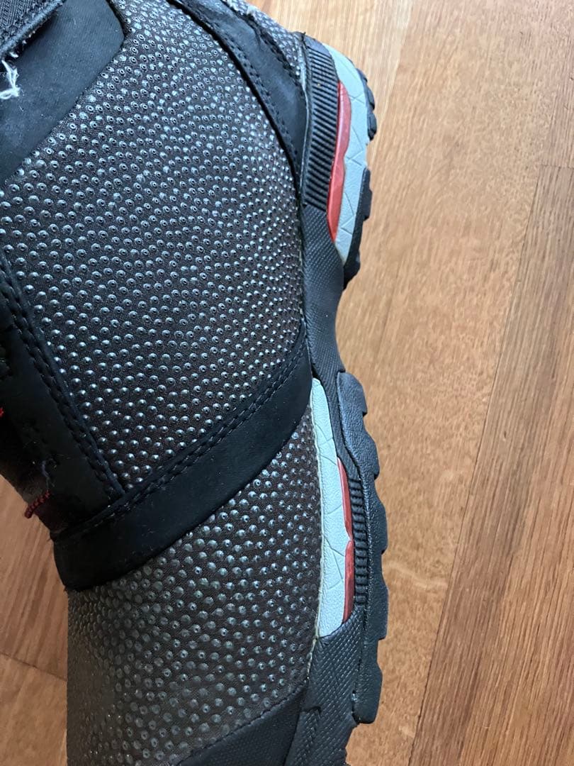 スノーボードブーツ(男性用) 黒/赤/緑　SLX