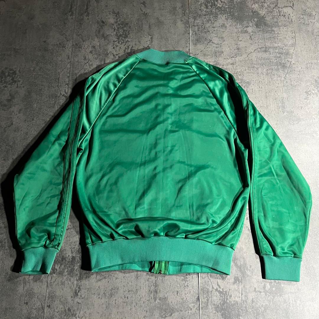 adidas 80s USA製 ATP トラック ジャケット ラグラン グリーン