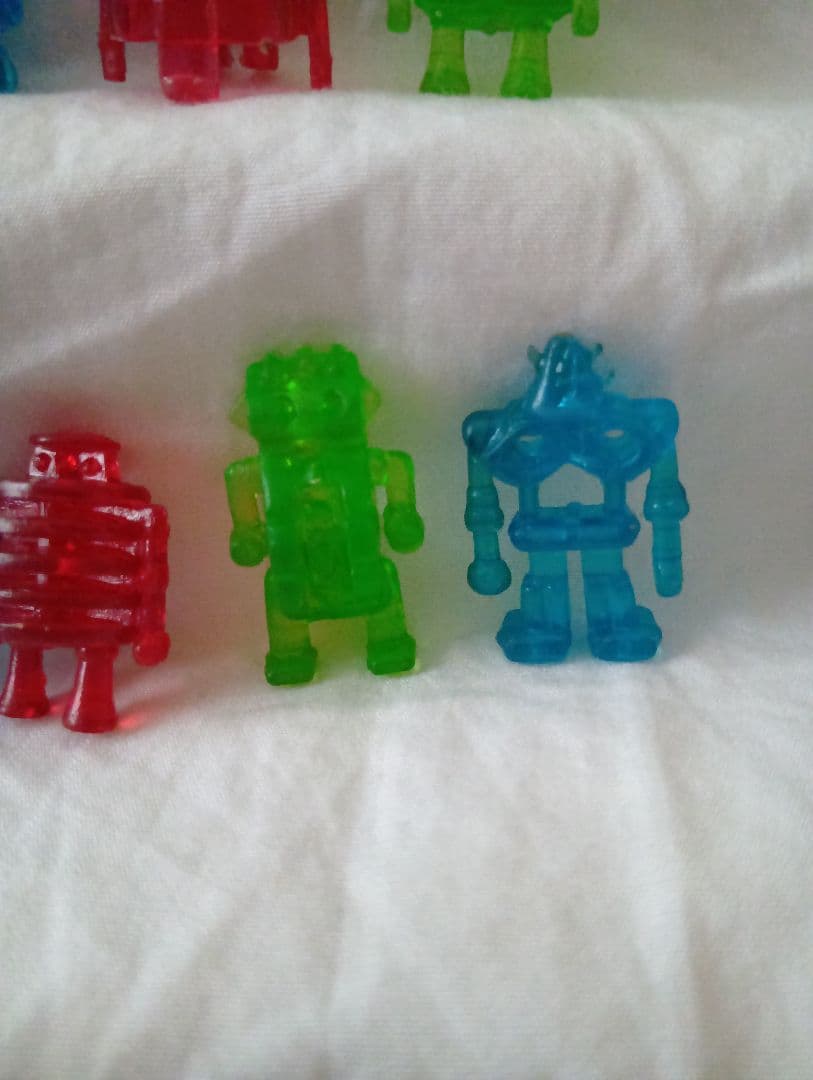 レア 今野産業 ロボット軍団 クリア 9個 ガチャガチャ 昭和レトロ