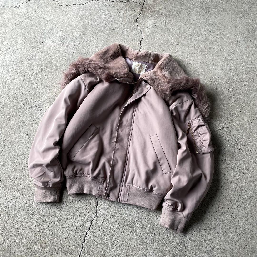 ジャケット・アウター type N2B flight jacket N-2B pink beige