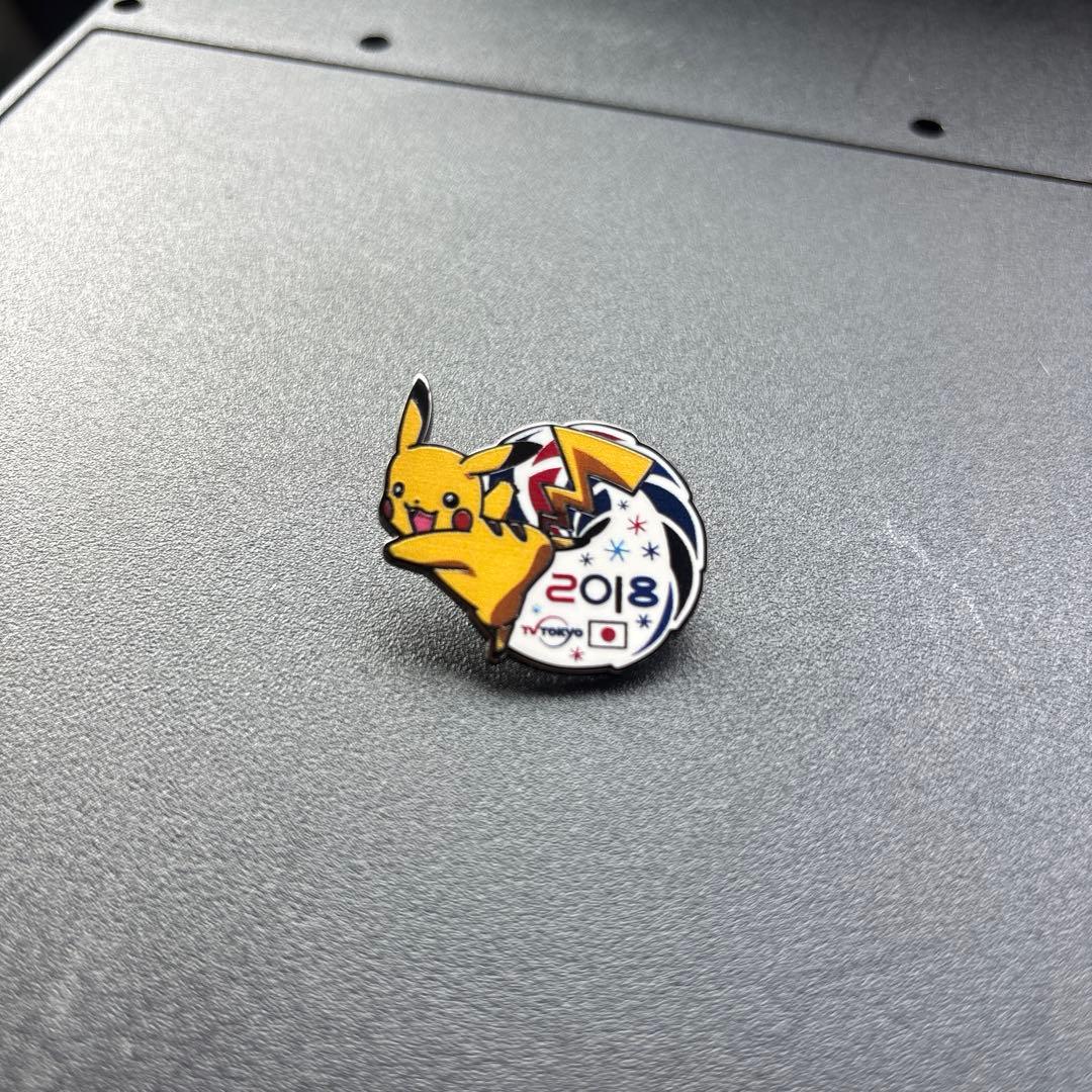 非売品 2018年 オリンピック ピカチュウ ピンバッジ ポケモン ピンズ