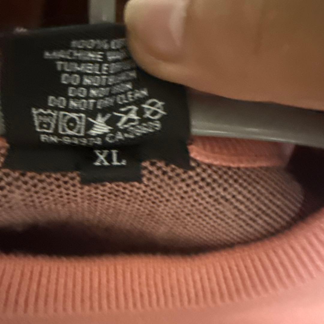 Stüssy ピンク ブラック セーター