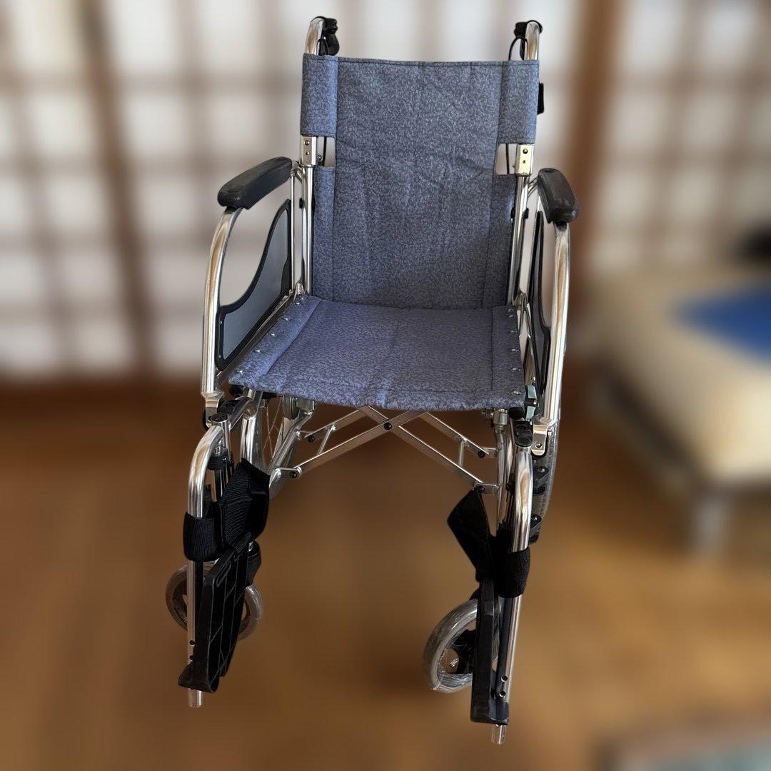 松永製作所 多機能型軽量車いすMW-SL4折りたたみ介助用車椅子