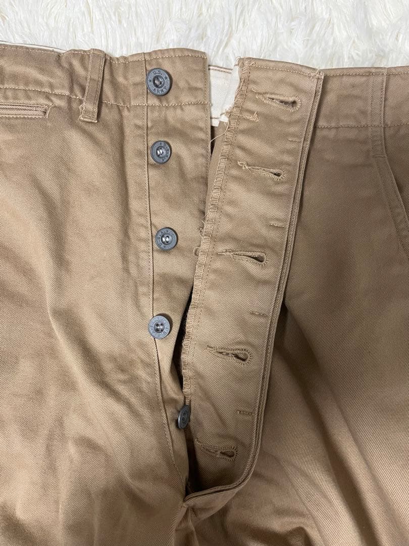 40's U.S.ARMY M41 対戦モデル　チノパン　メタルボタン