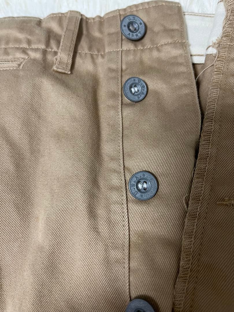 40's U.S.ARMY M41 対戦モデル　チノパン　メタルボタン